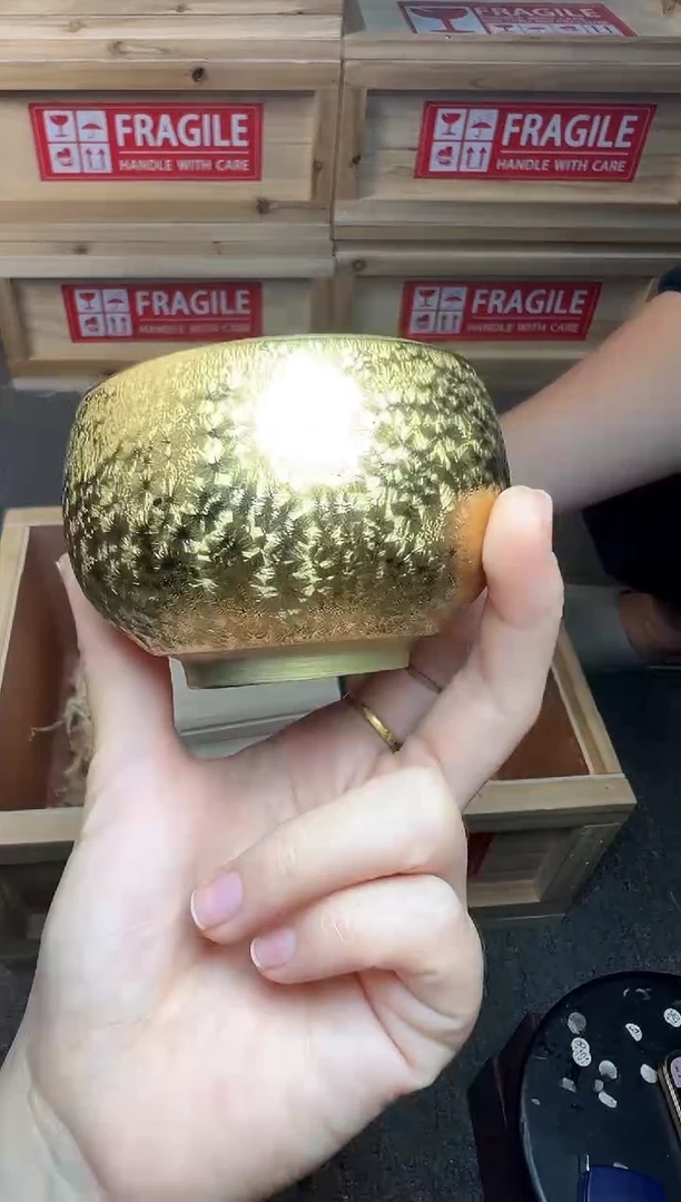 茶盏金钻 建窑建盏主人杯