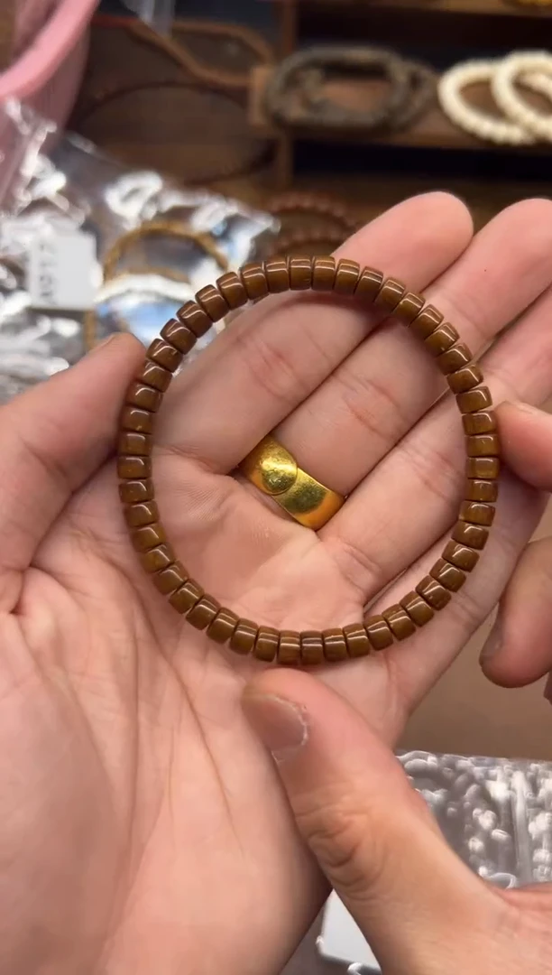 手串紫金鼠A334 鼠尖咖皮药片