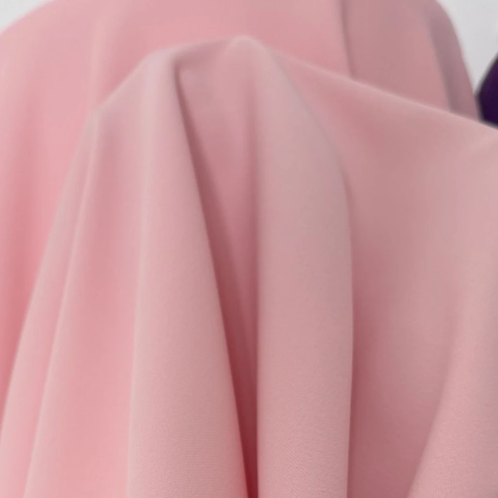 消光网纹哥弟面料 柔软亲肤透气面料 阔腿裤 西服 连衣裙面料