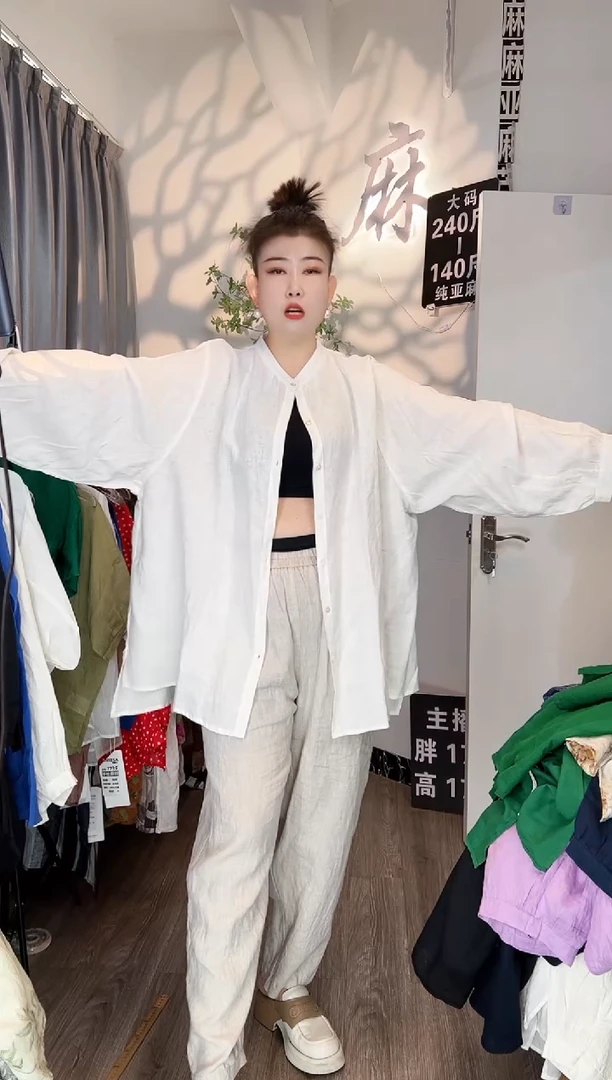 亚麻大码女装系列。