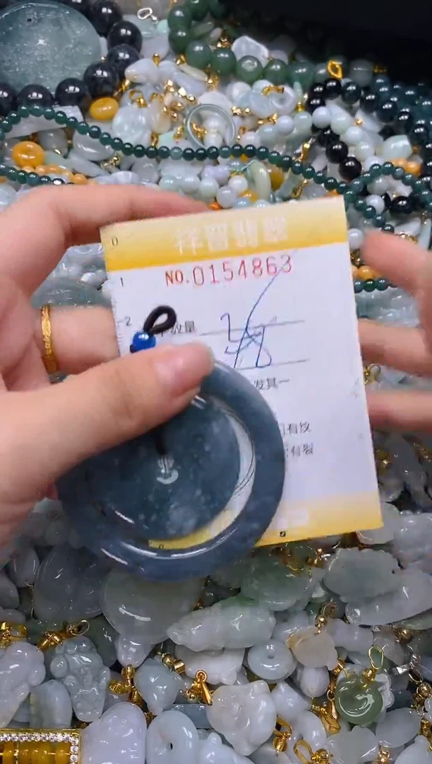 翡翠未镶嵌颈饰闪购0154863