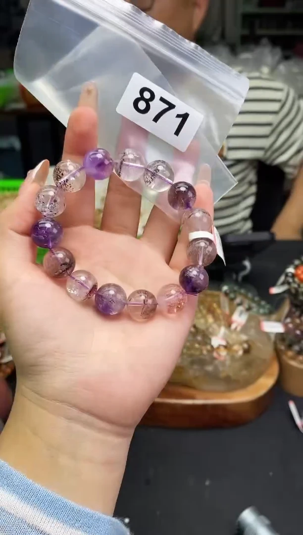 水晶手串未镶嵌手串871