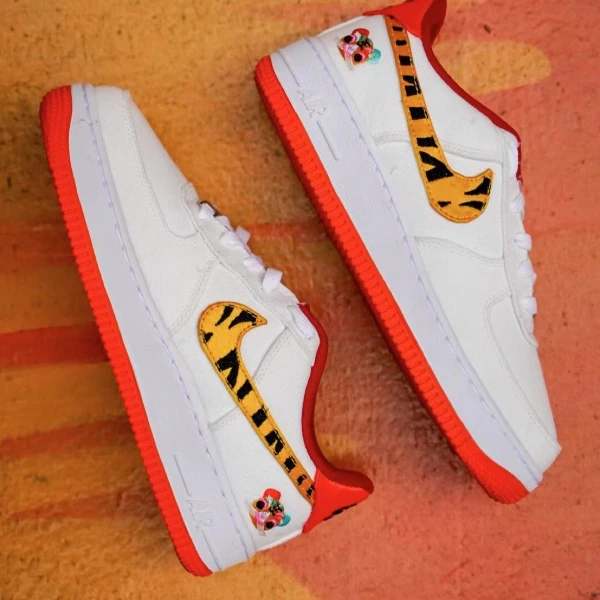 (断码孤品)Nike/耐克Air Force1虎年限定低帮板鞋DQ4502-171-36.5