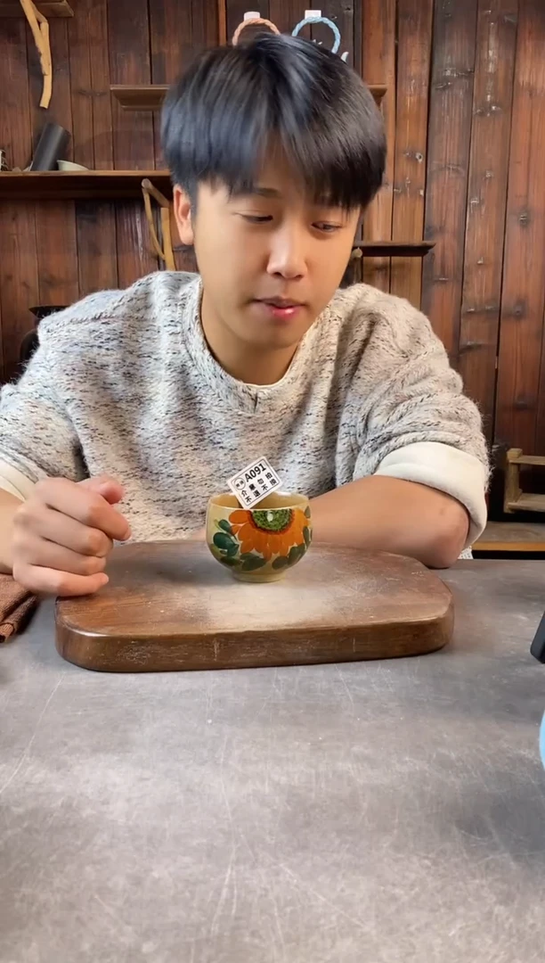 碗091瑕，手工手绘，超值陶瓷