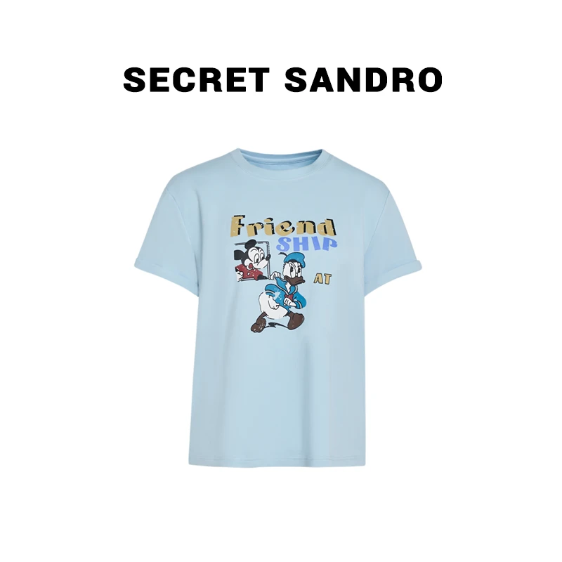 【唐老鸭】【Secret Sandro】 冉冉  T恤 T25226030Q