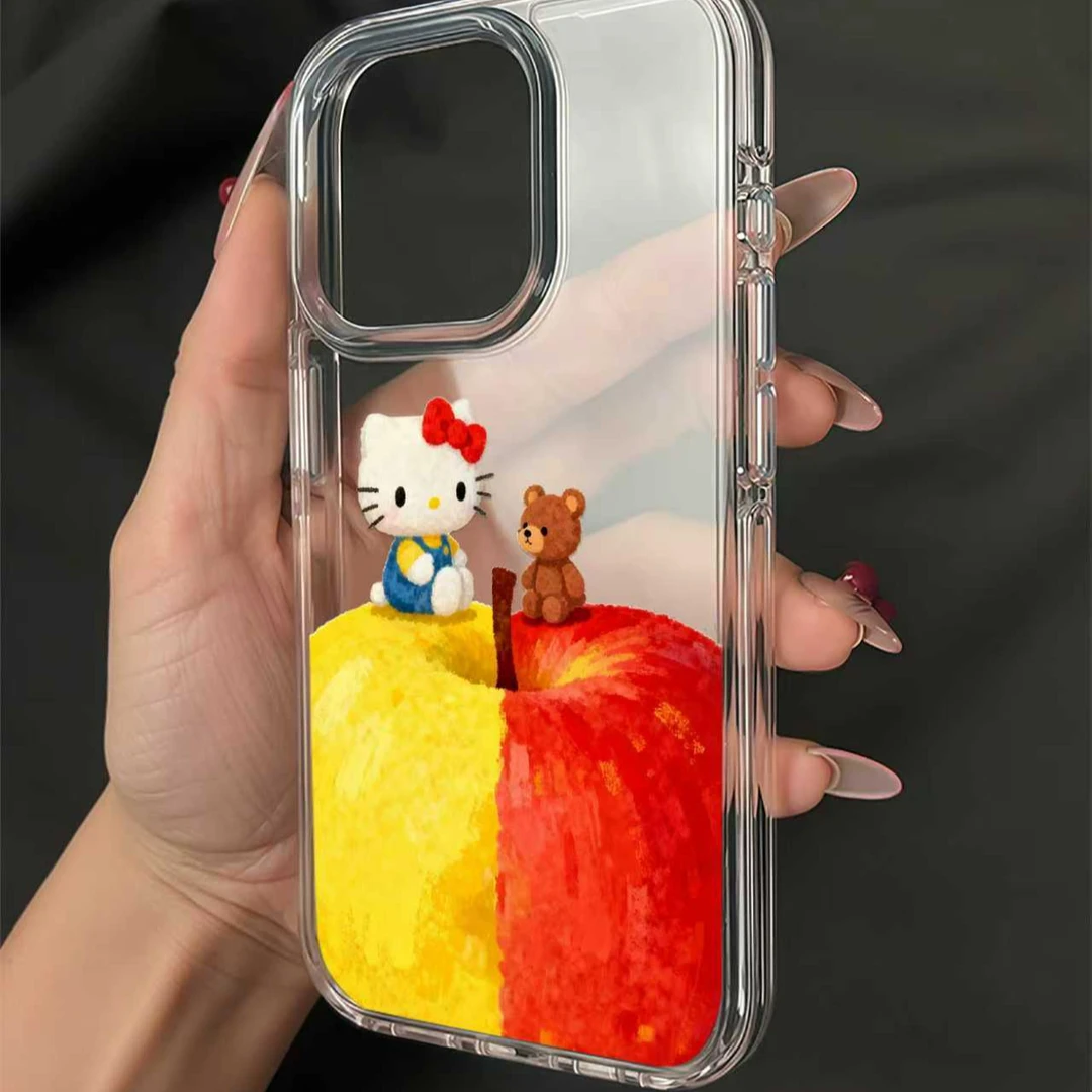 苹果kt猫适用苹果iPhone17pro14小米15promax华为p80手机壳防摔xr