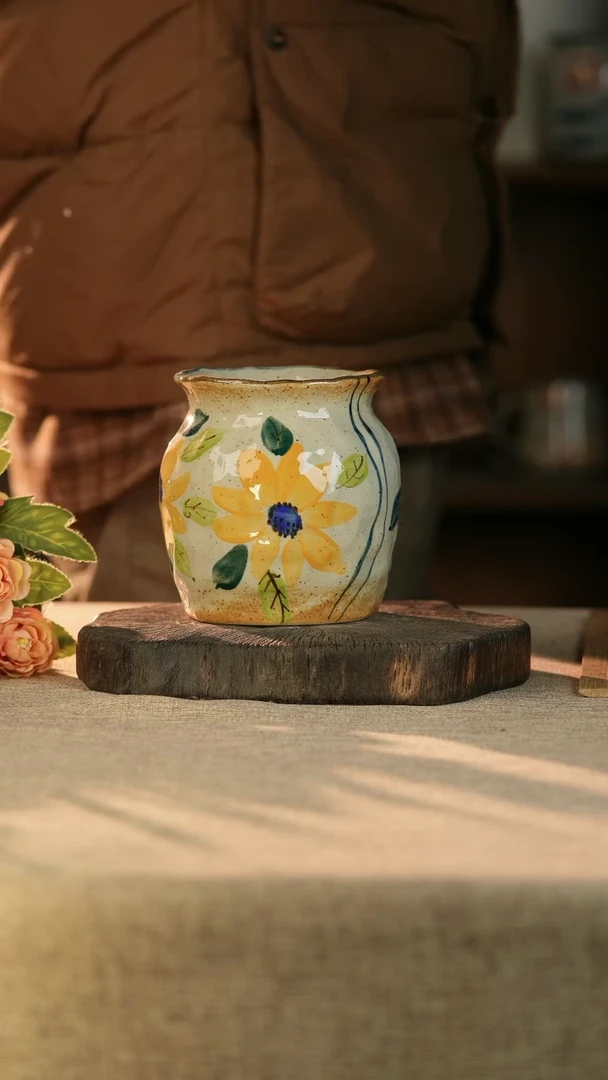 【闪购商品】瓶028景德镇泥泥陶瓷手作