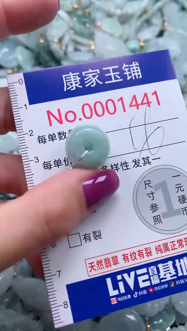 颈饰未镶嵌翡翠1441