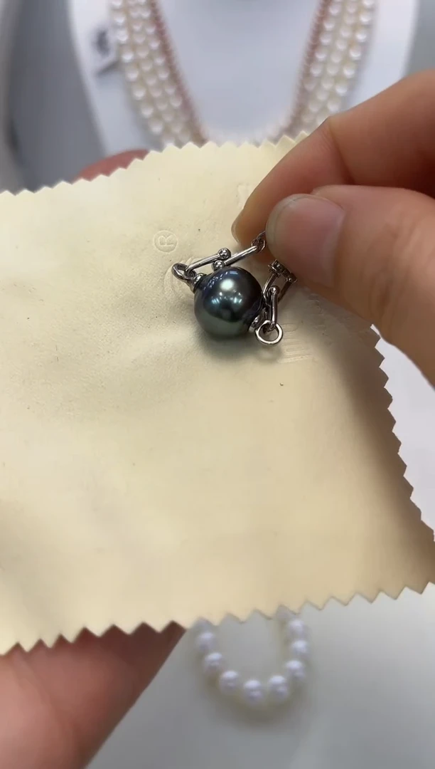 【闪购商品】海水珍珠颈饰银S925镶嵌12#