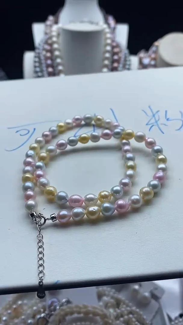 【闪购商品】淡水珍珠吊坠(不含链)银S925镶嵌1