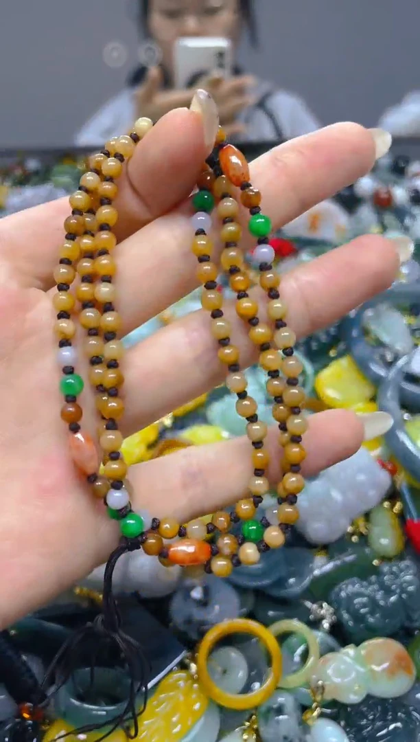 颈饰未镶嵌翡翠3MM/ N /翡翠A货，一件也是批发价