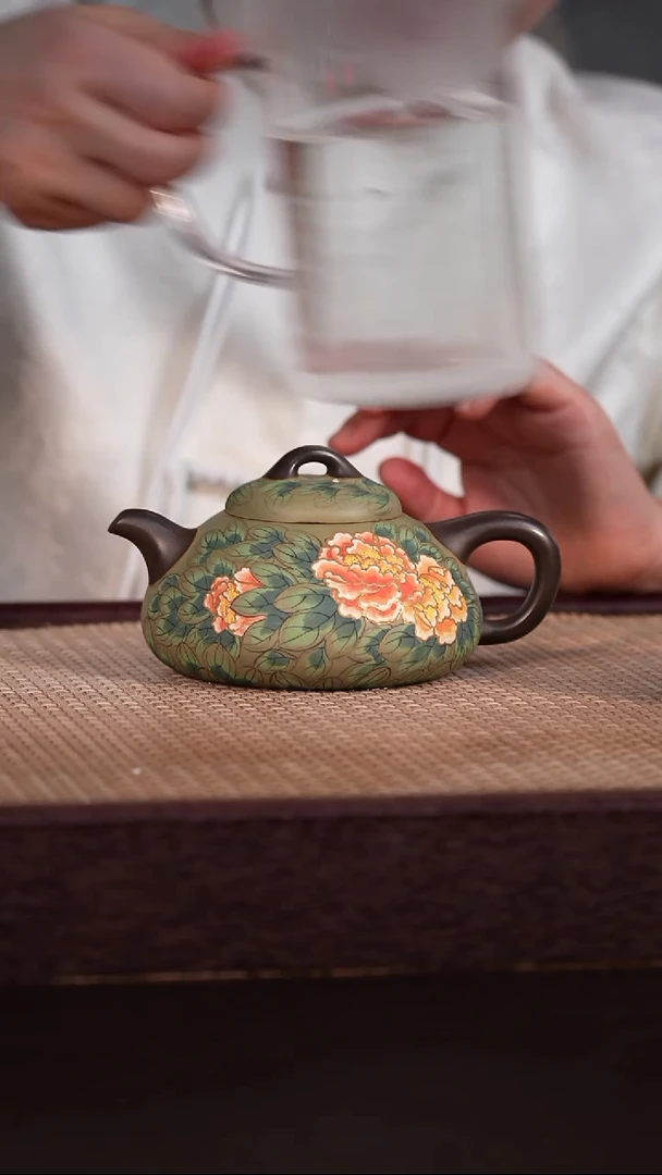 茶壶紫砂黑料 270cc