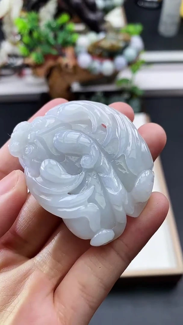 颈饰未镶嵌翡翠天然缅甸A货翡翠
