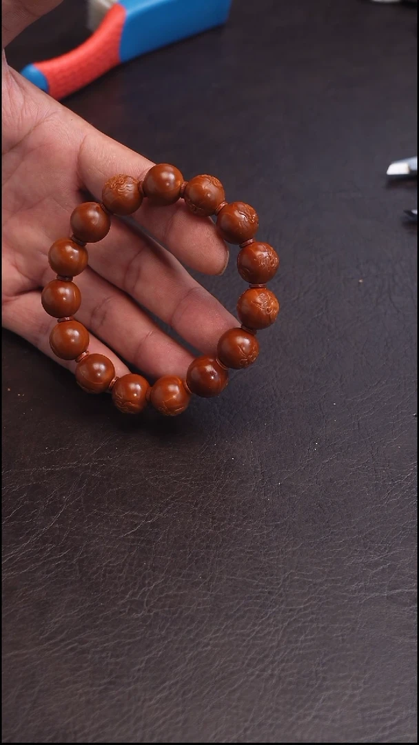 手串/手链橄榄核周泉根 1.45铁核十八罗汉