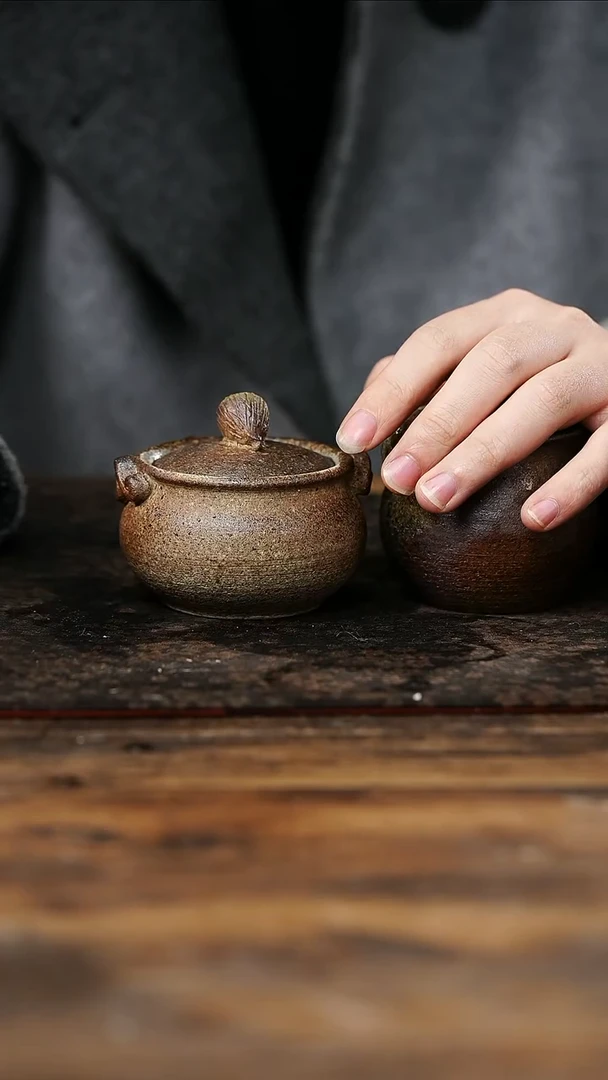 茶杯紫砂瑕疵本绿手抓，任发其一