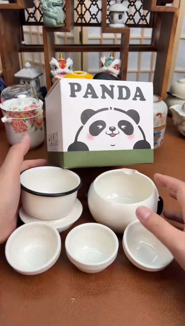 毕业季旅行茶具上车