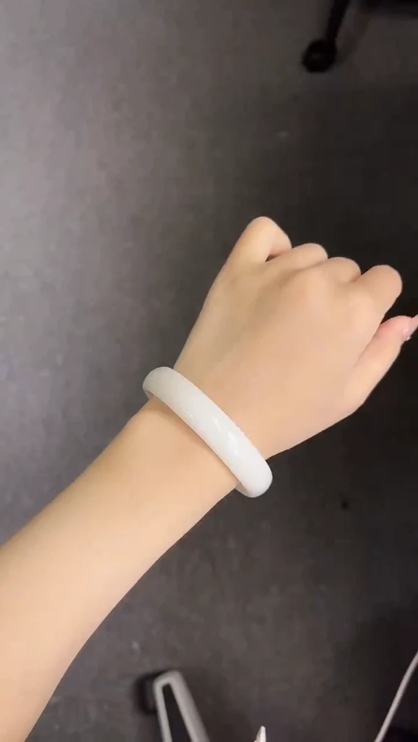 和田玉手镯未镶嵌92-3-59