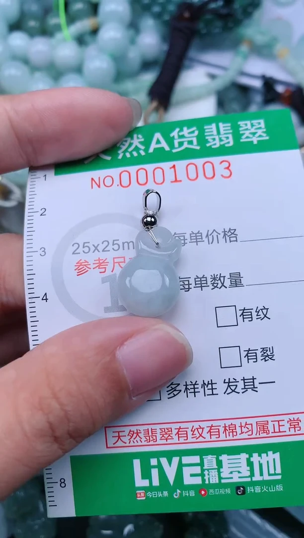 翡翠未镶嵌颈饰.0001003