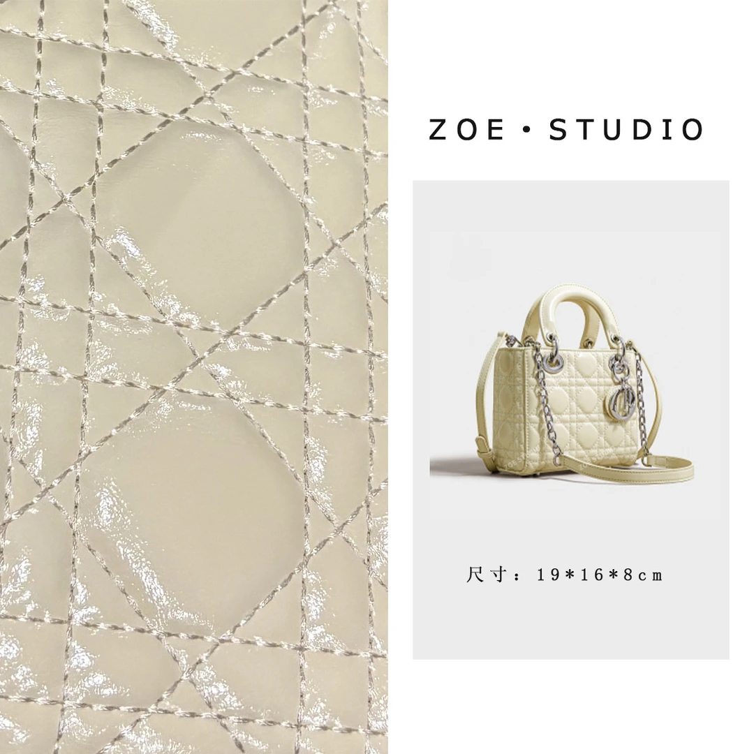 【佐伊甄选】SK-82832-奶油黄轻奢女士经典小众斜挎斜跨包包