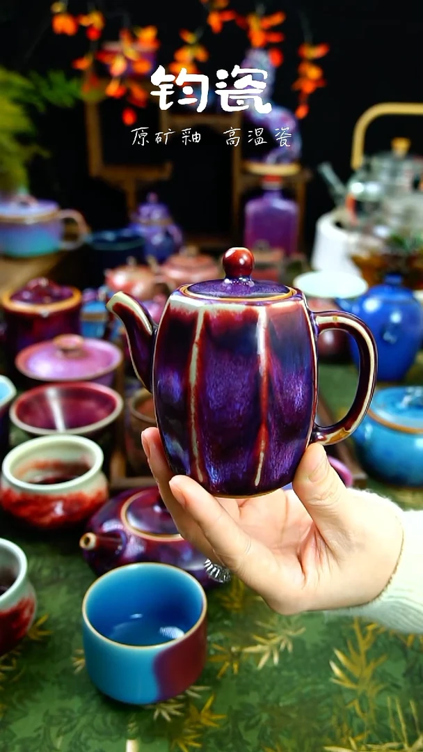 壶钧瓷用****1白老师省工八方手工壶