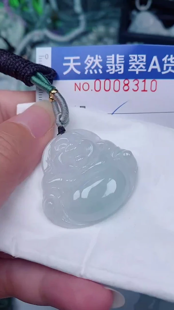 翡翠未镶嵌颈饰00008310