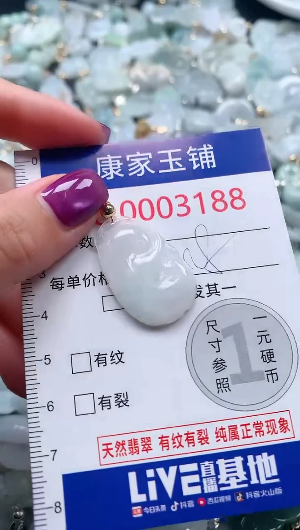 颈饰未镶嵌翡翠3188