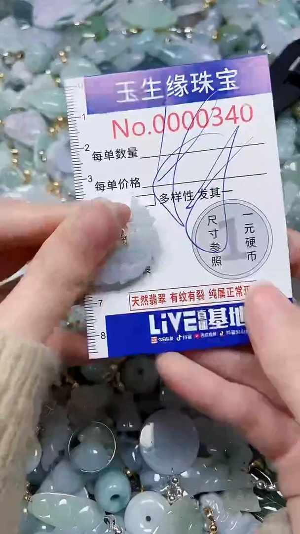 【闪购商品】翡翠颈饰未镶嵌闪购00000340