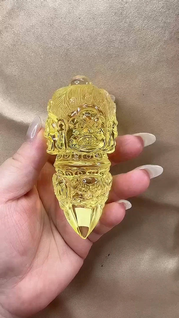 琥珀颈饰未镶嵌吊坠