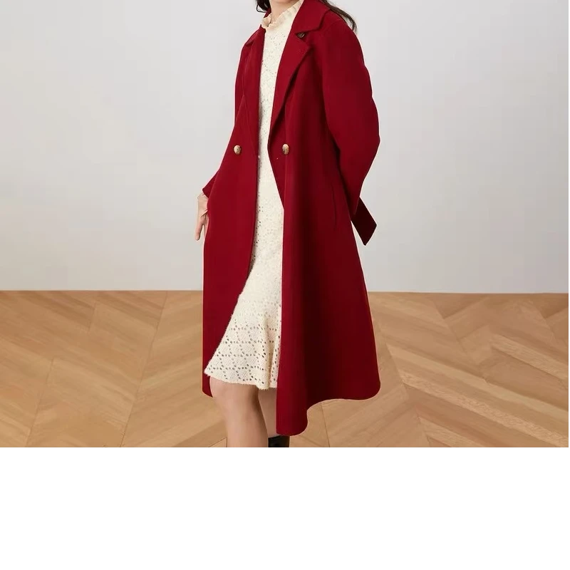 【井施】  Z  232   时尚百搭宽松呢大衣