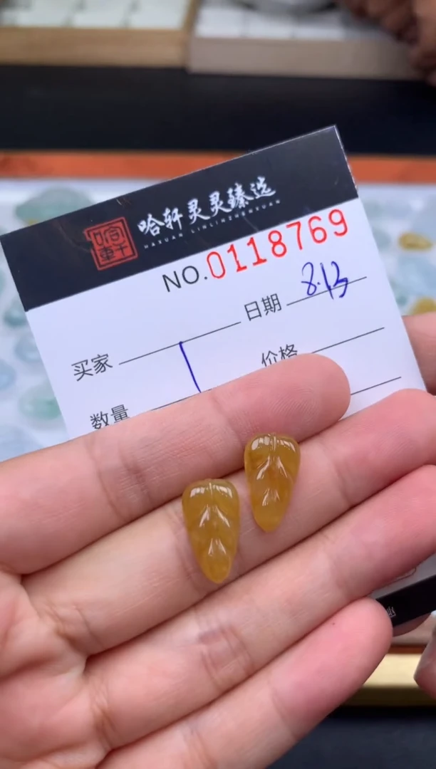翡翠未镶嵌吊坠(不含链)哈轩   裸石2