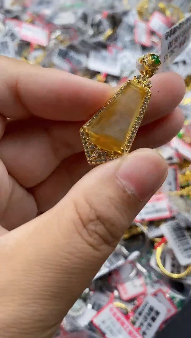 翡翠戒指银S925镶嵌77777     9