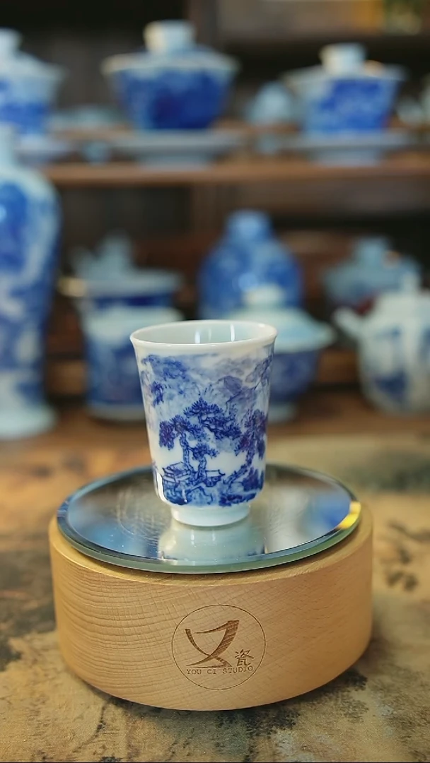 13景德镇手工手绘茶具
