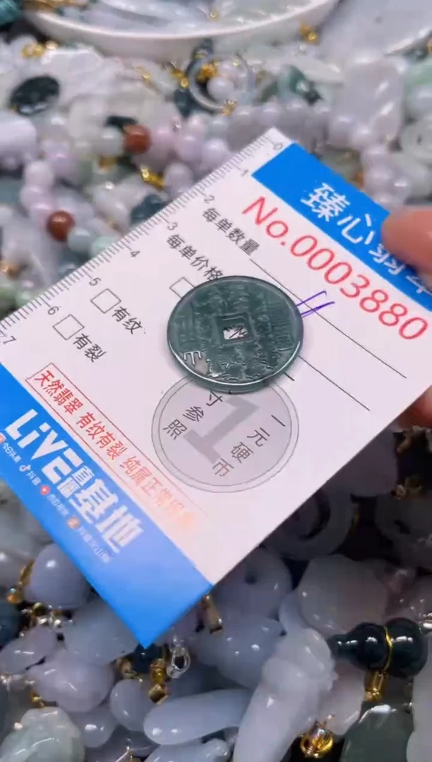 颈饰未镶嵌翡翠3880