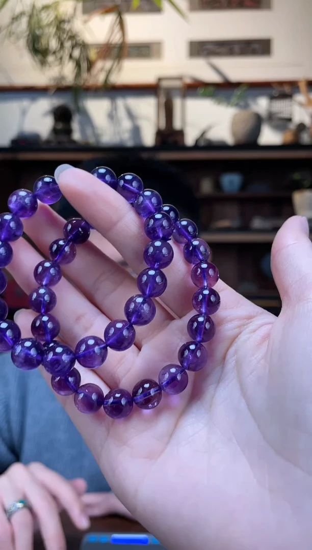【闪购商品】水晶手串未镶嵌9+#紫水晶手串ZD多样性发一
