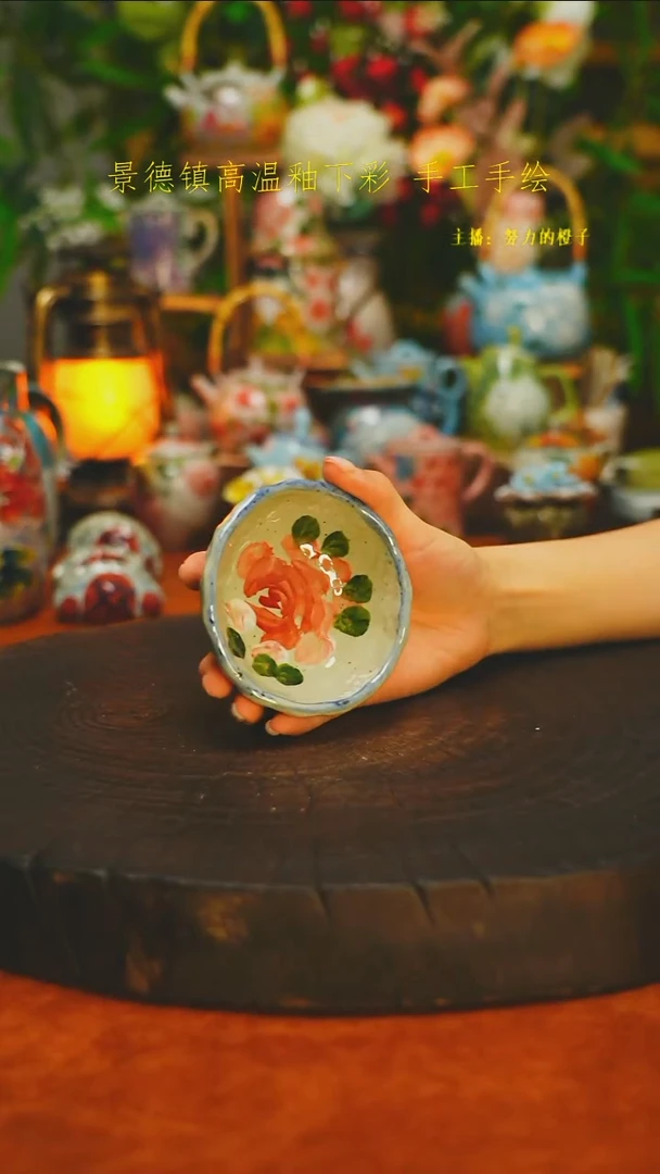 白沙素简陶瓷手作656
