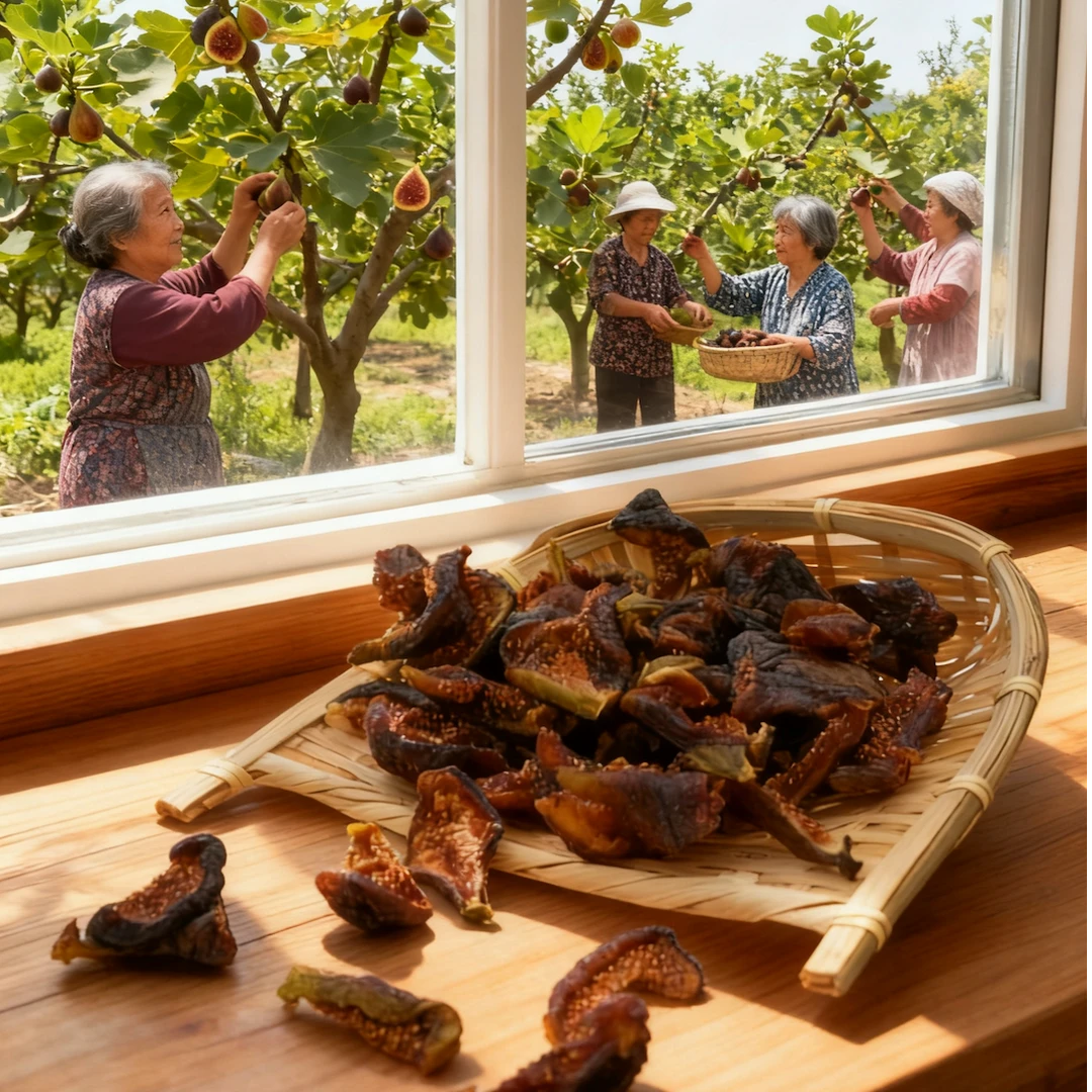 【人民文学出版社】青皮无花果干