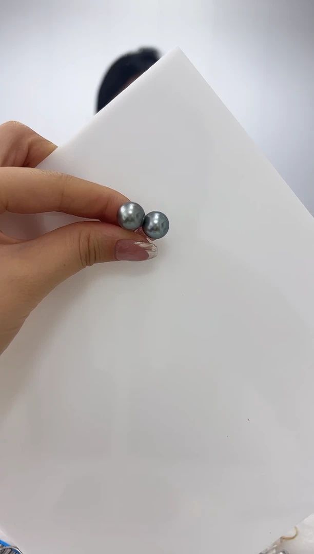 【闪购商品】海水珍珠DA18K金镶嵌耳钉 11 SS170