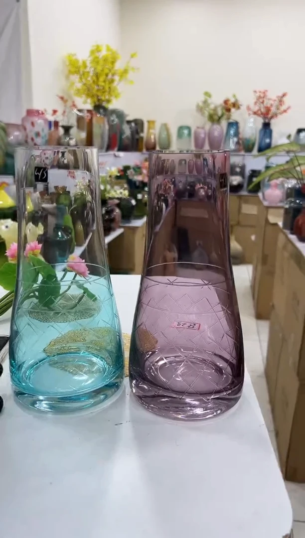 【闪购商品】也麦花器  一对