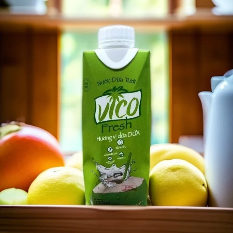 330mL*8瓶-越南进口VICO椰子水【日期到25年6月20号】