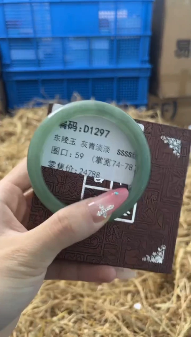 未镶嵌手镯石英质玉D1297