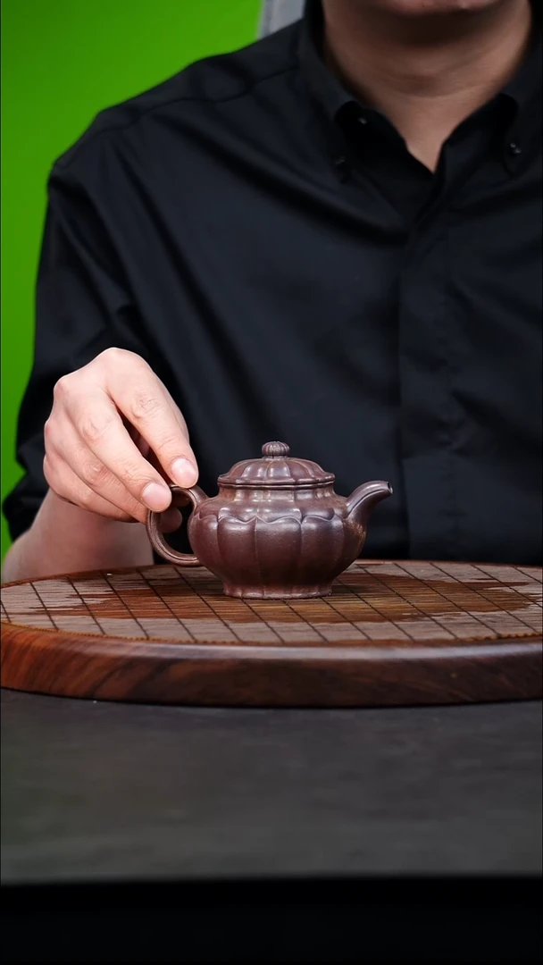 宜兴原矿高端紫砂 老段泥柴烧