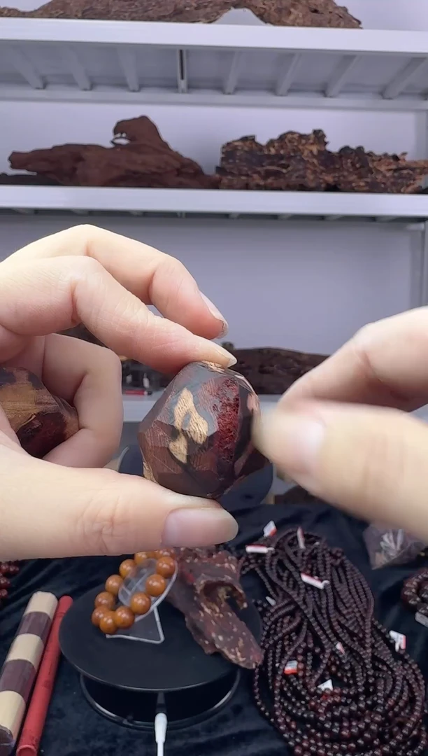 降真香海南红降红降花梨公随型原料11g