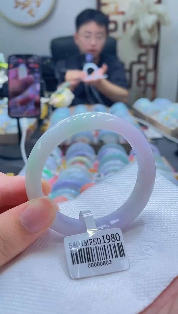 未镶嵌手镯翡翠123-54