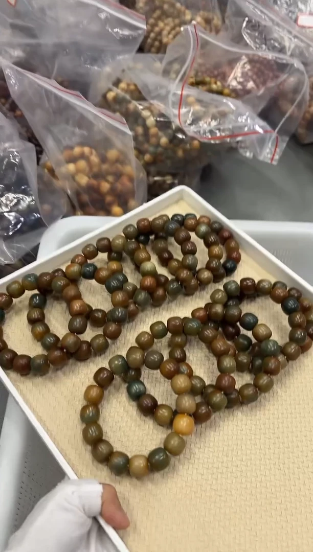 菩提根/象牙果手串16糖壳瑕疵不挑（419）