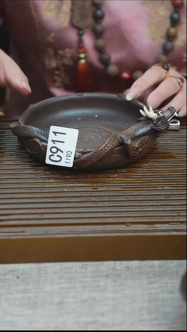 纯手工粗陶茶具每一只不一样