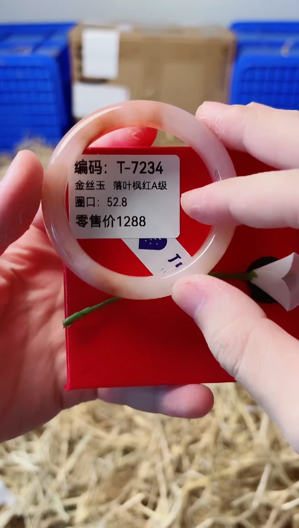 未镶嵌手镯石英质玉T-7234