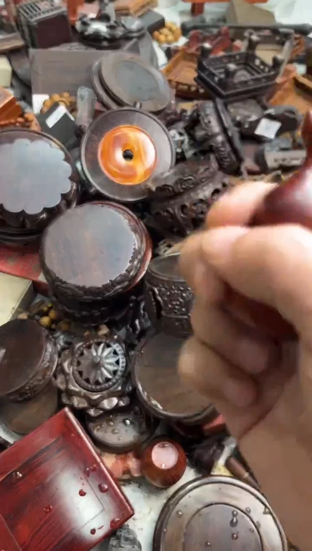 木小葫芦手把件...