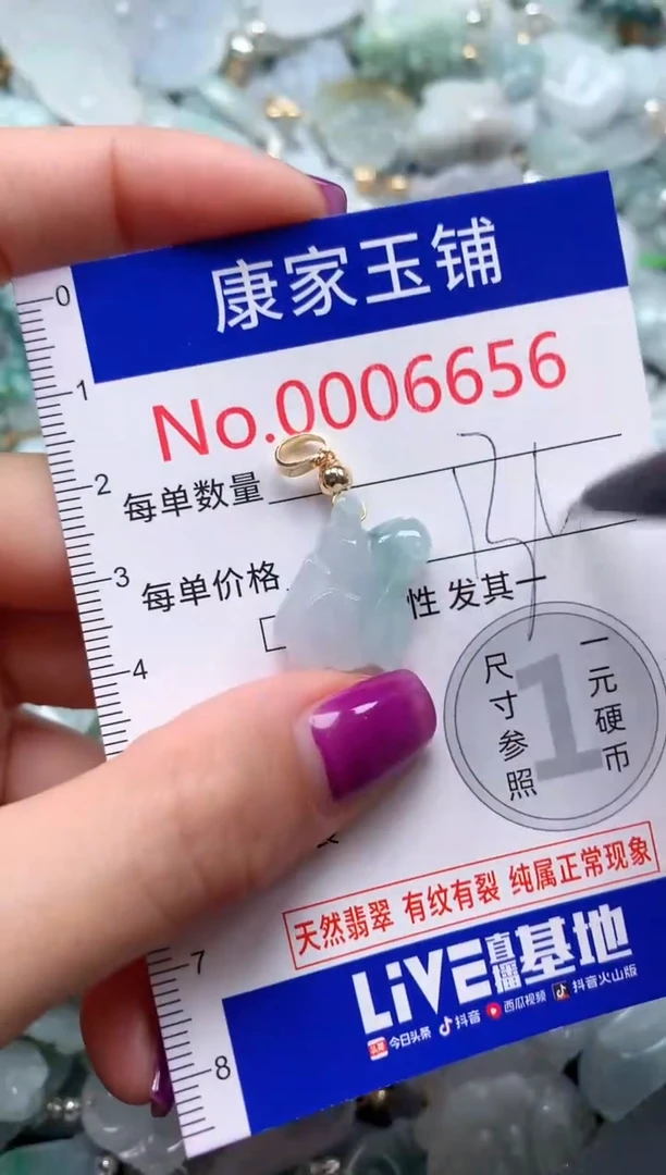 颈饰未镶嵌翡翠6656