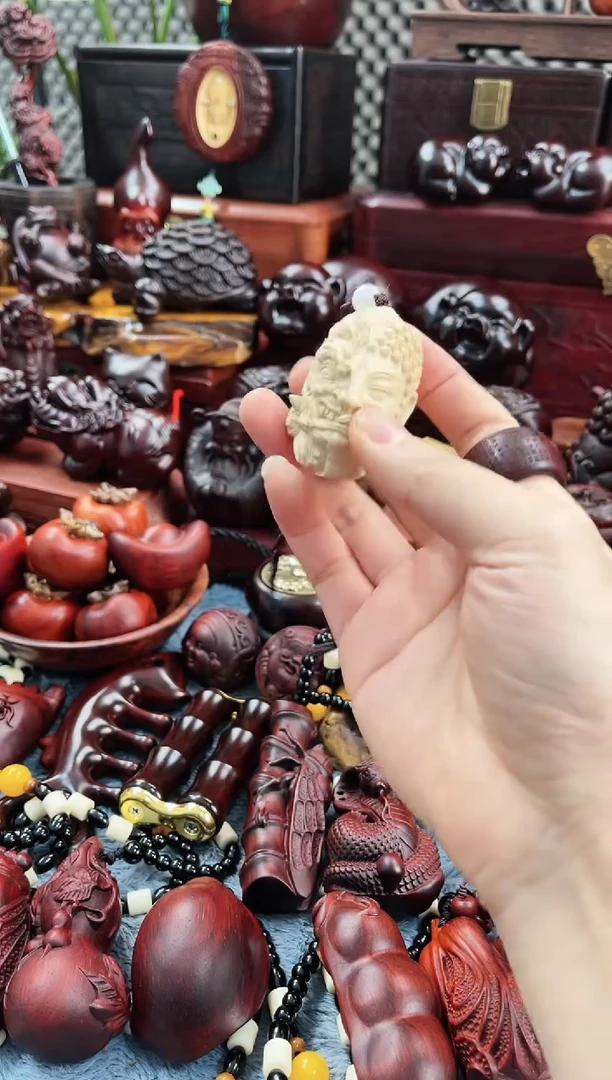 【闪购商品】木黄杨木一念之间手把件