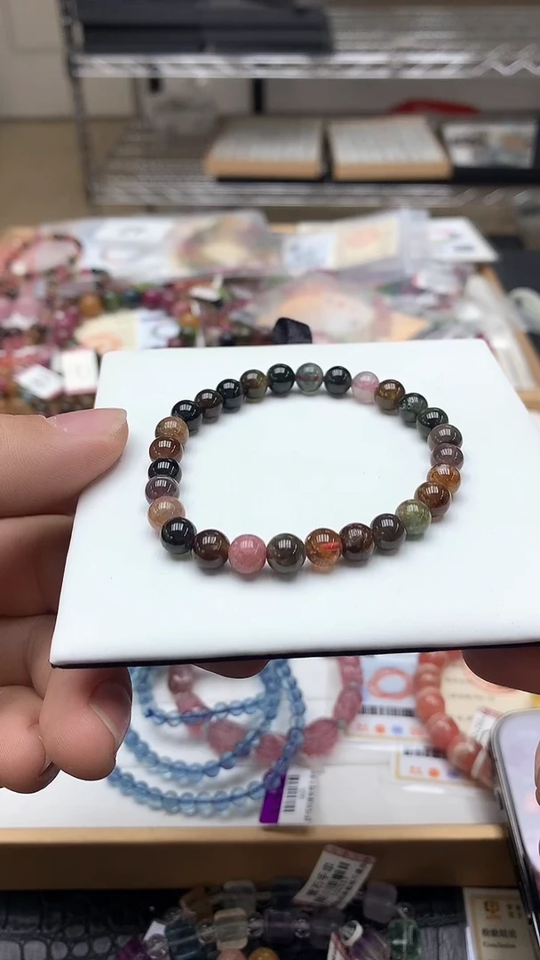 【闪购商品】碧玺手链未镶嵌手链87